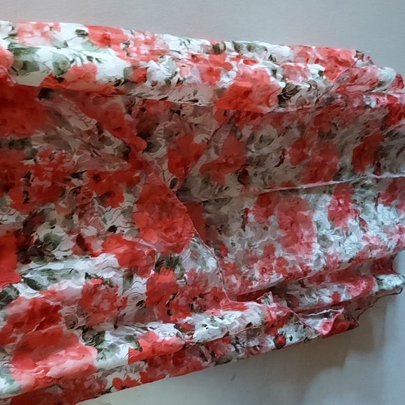 Plus Size 3X Denim and Lace HI Lo Strapless Dress 👗 😍 - Picture 5 of 10